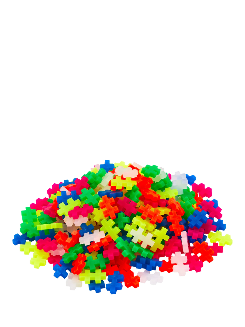 Plus-Plus Neon Colour Mix Tube 240 pieces (British brand)