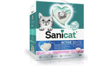 Argos Sanicat Active White Lotus Flower Clumping Cat Litter 10L- Buy online at McGrocer
