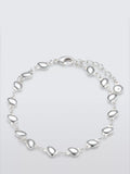 John Lewis dainty nugget adjustable silver bracelet - British product