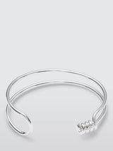 John Lewis John Lewis Wrap End Double Band Cuff Bangle- Buy online at McGrocer