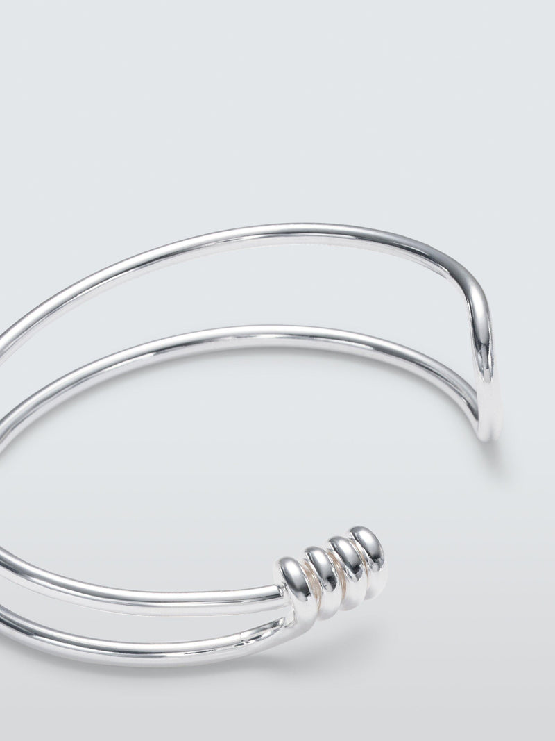 John Lewis wrap end double band cuff bangle, UK version