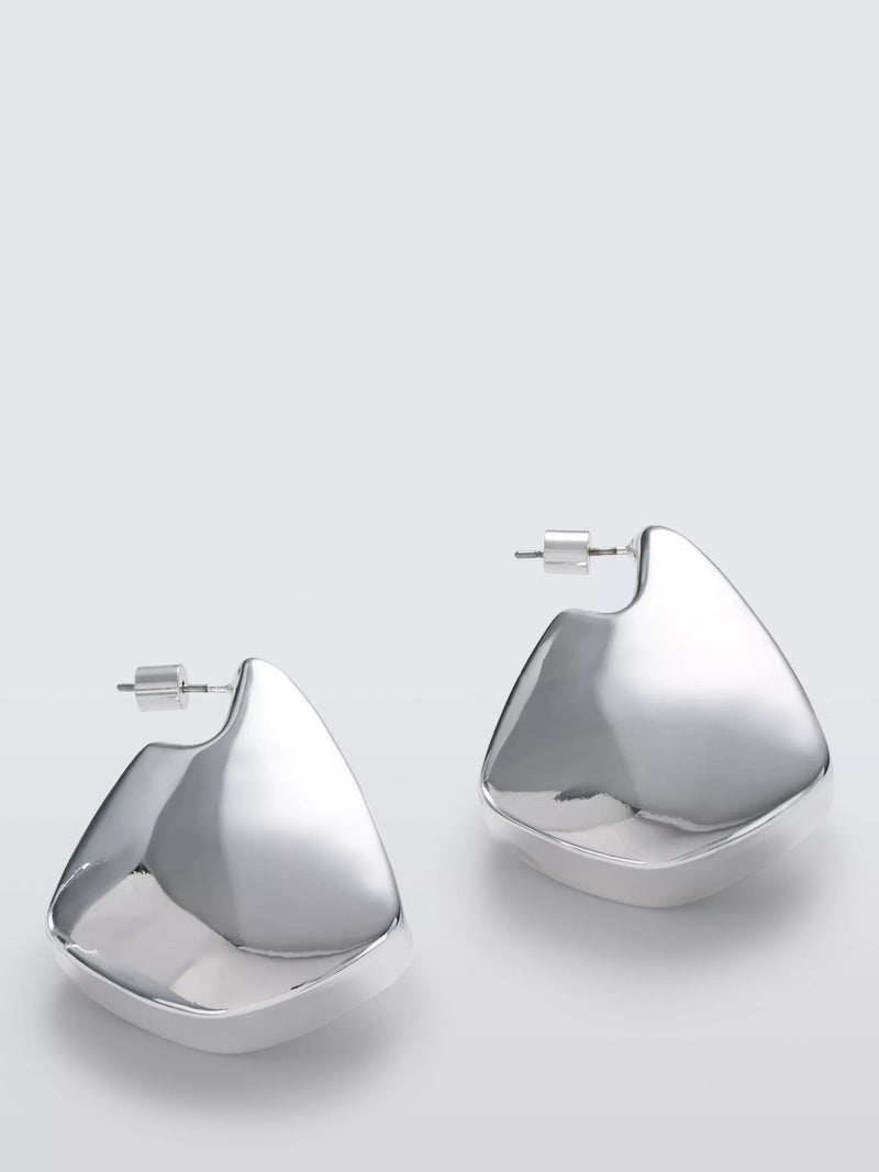 John Lewis 3D Abstract Stud Earrings