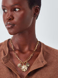 John Lewis charm necklace gold 42cm, UK version
