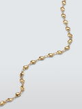 John Lewis dainty nugget gold plated necklace, imported from the UK