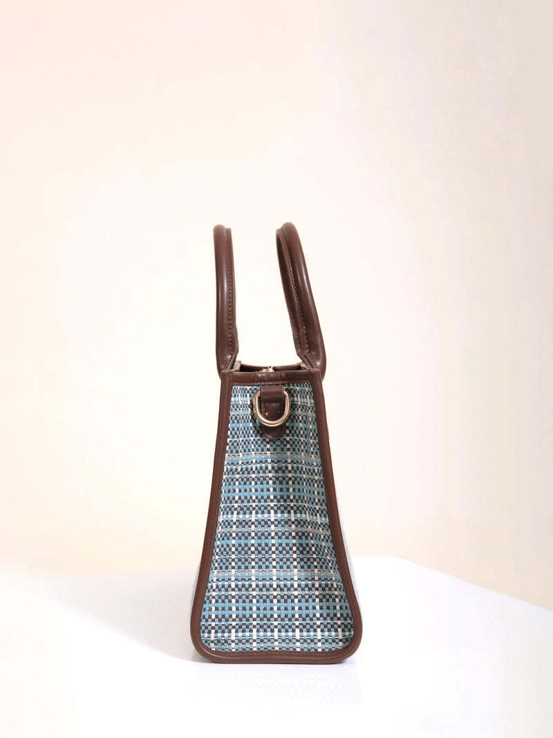 Alie Street Ashbourne handbag check pattern, UK version