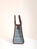 Alie Street Ashbourne handbag check pattern, UK version