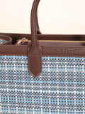 Alie Street Ashbourne handbag check pattern, UK version