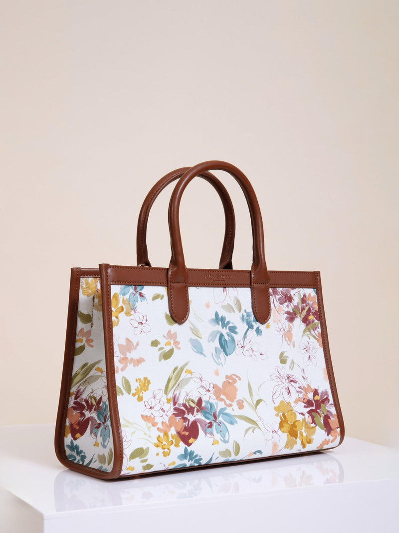 Alie Street handbag Ashbourne vintage floral print, imported from the UK