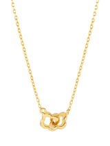 John Lewis Estella Bartlett Double Linked Flower Pendant Necklace- Buy online at McGrocer