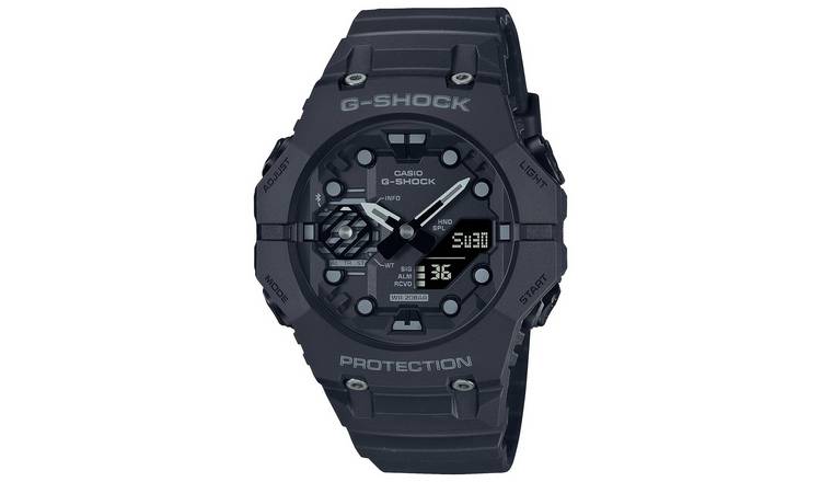 Casio G-SHOCK black combination watch - British product