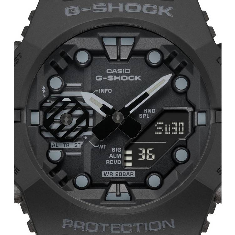 Casio G-SHOCK black combination watch - British product