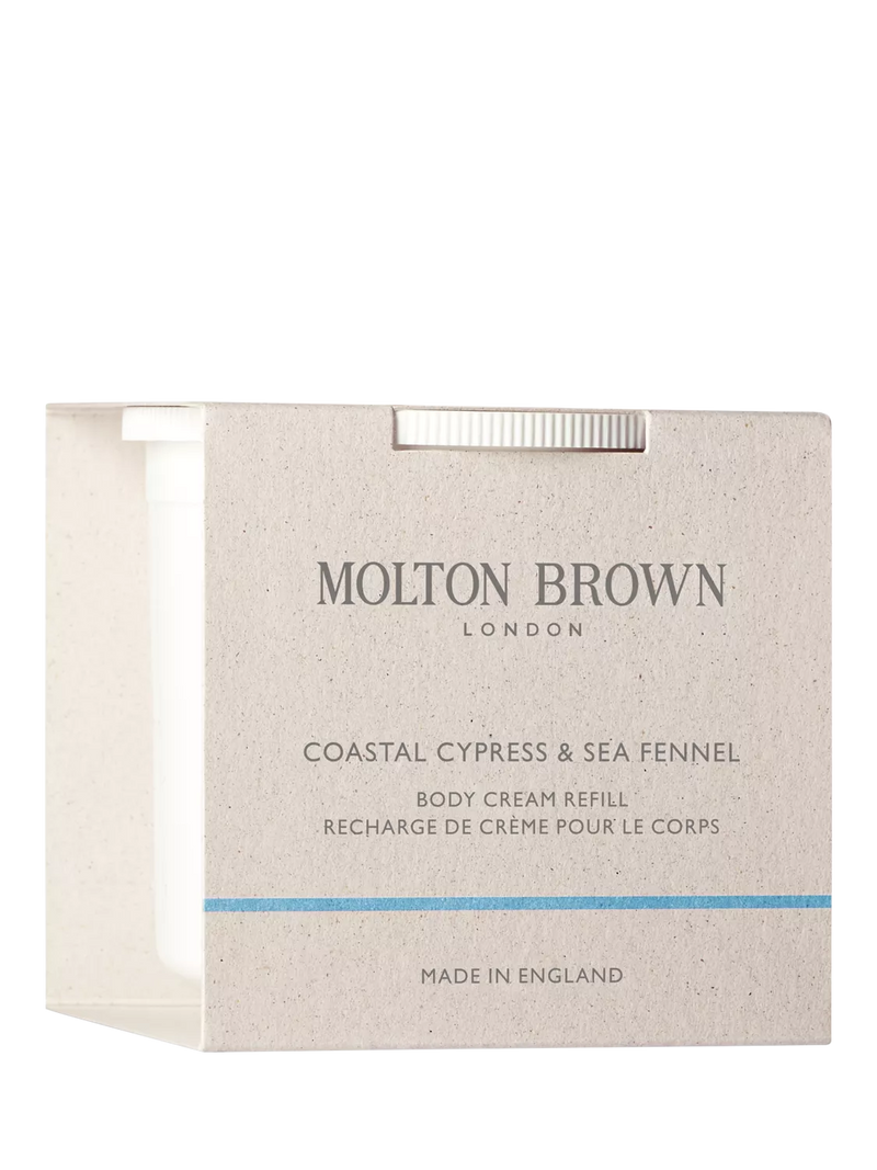 Molton Brown Cypress & Sea Fennel body cream refill 200ml (British brand)