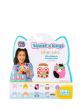 Squishmallows Squish-a-longs mini collectibles pack of 8 one-inch (British brand)