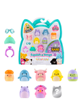 Squishmallows Squish-a-longs mini squish 8-pack, imported from the UK