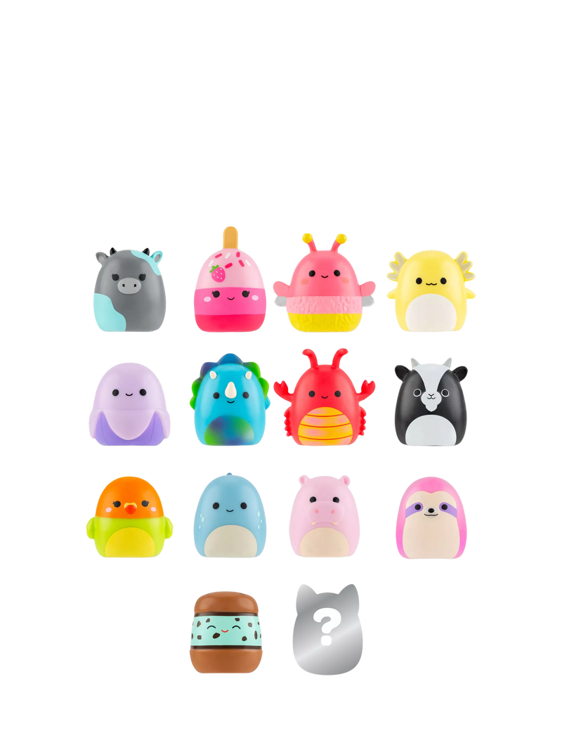 Squishmallows Squish-a-longs mini squish 14-pack toys, UK version