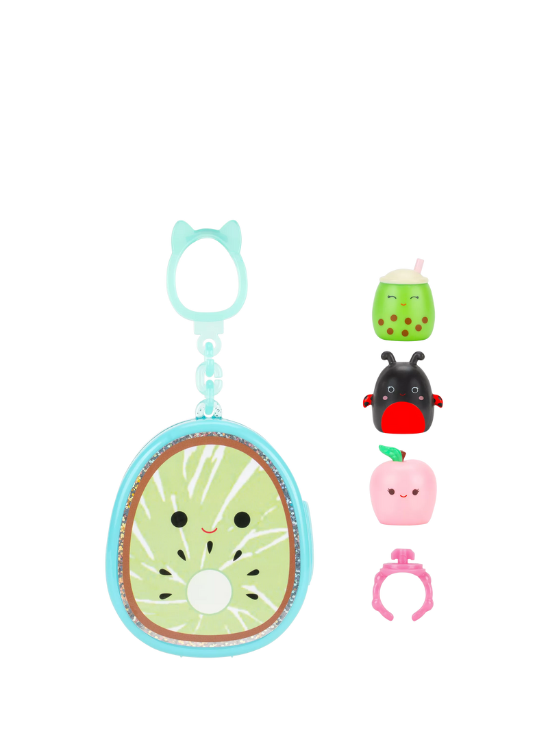 Squishmallows Squish-a-longs Clip-a-longs toy set, UK version