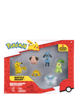 John Lewis Pokémon Battle Ready Figures 2-Inch Action Figures Pack of 6- Buy online at McGrocer