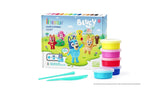TOMY Bluey Hey Clay kit 15 cans, imported from the UK