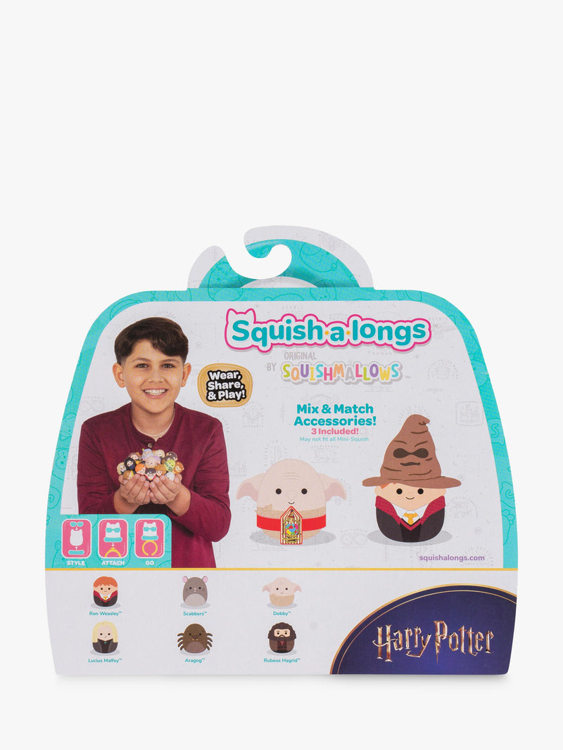 Squishmallows Harry Potter Squish-a-longs 6 mini-squish set - British product