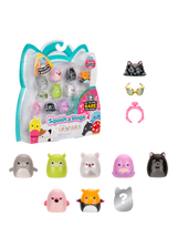 John Lewis Squishmallows Squish-a-longs Mini-Squish Style 3/Wave 3 Animal Dolls Pack of 8- Buy online at McGrocer