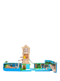 Pokémon carry case playset ruins duelscape Pikachu figure (British brand)