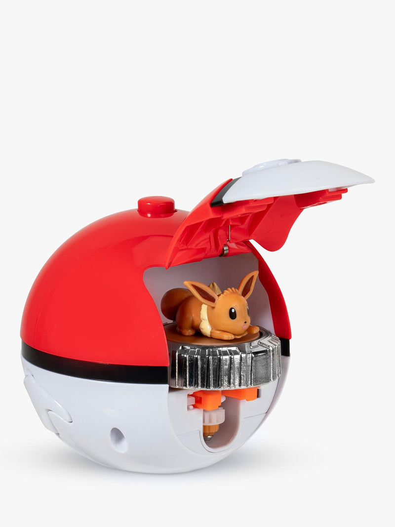 Pokémon Eevee Battle Spinner Pack with Poké Ball Launcher - British product