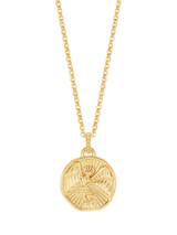 John Lewis Dower & Hall St. Michael Talisman Gold Necklace, 55cm- Buy online at McGrocer