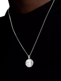 Dower & Hall St. Michael talisman necklace 55cm, imported from the UK