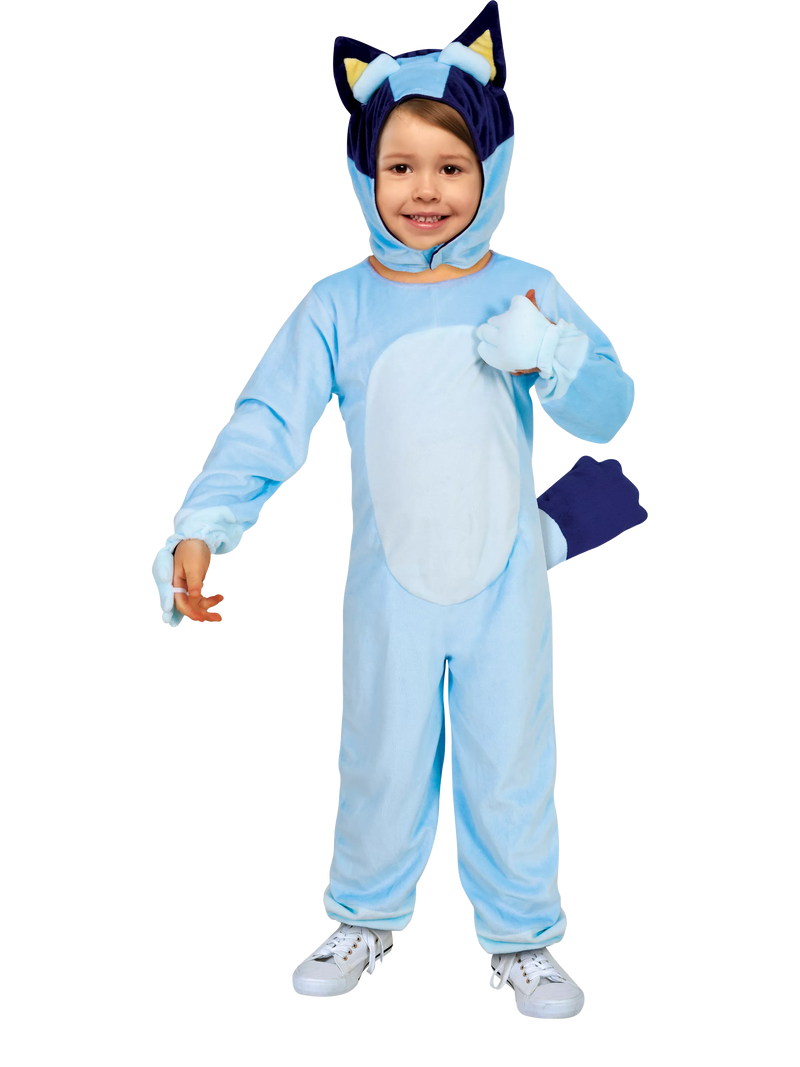 Rubies Kids' Bluey Costume, Blue, 3-4 years