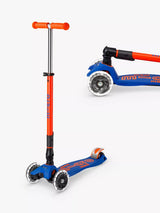 John Lewis Micro Scooters Maxi Deluxe Neon Foldable LED Kids Scooter- Buy online at McGrocer