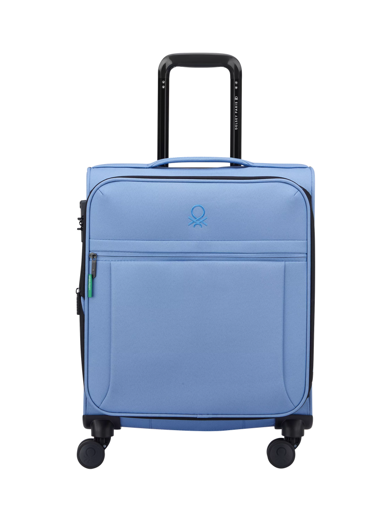 Benetton soft-sided cabin case 55cm 4-wheel - British product