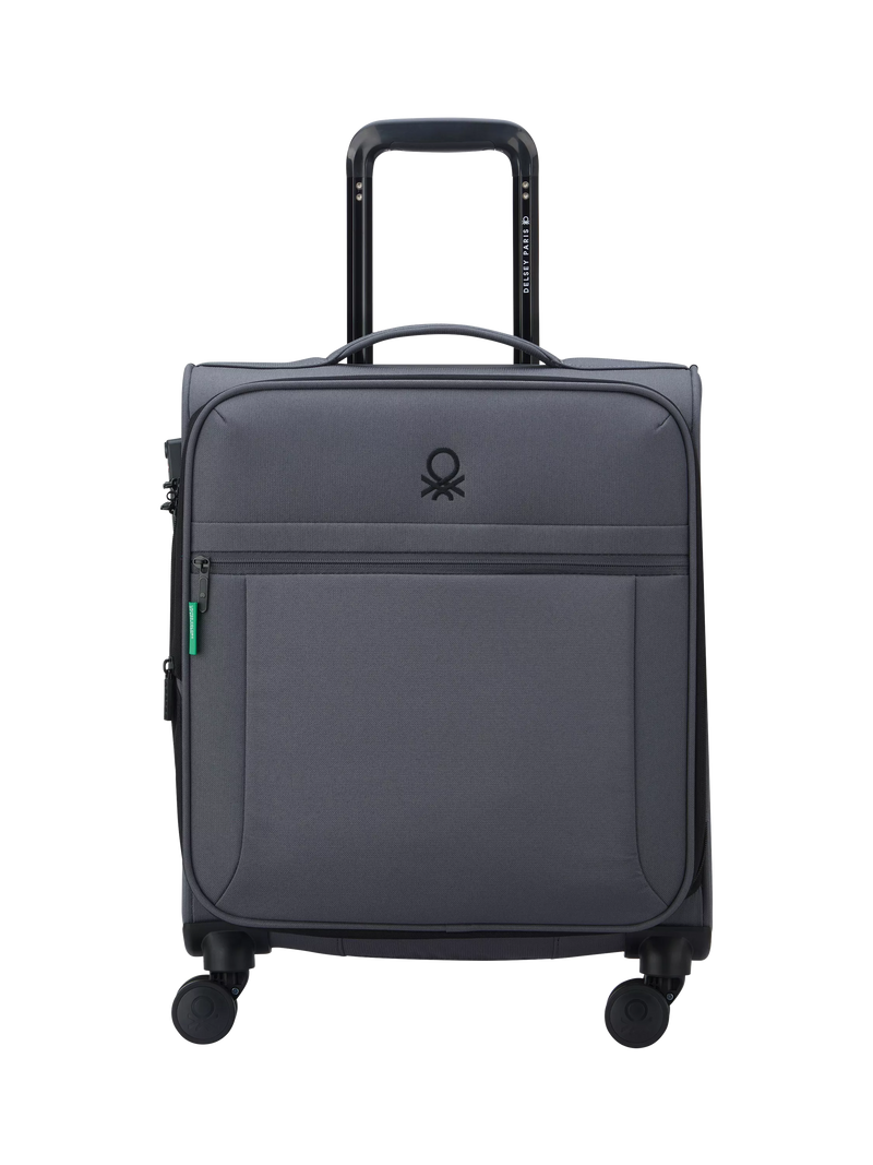 Benetton BE Soft-Side 55cm 4-Wheel Cabin Suitcase