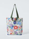 John Lewis wildflowers tote bag multi recycled polyester, imported from the UK