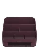 John Lewis Stackers Desk Caddy with Tray, Garnet- Buy online at McGrocer