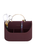 Stackers portable desk caddy garnet (British brand)
