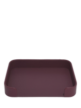John Lewis Stackers Magazine Tray Garnet- Buy online at McGrocer
