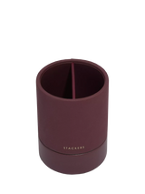 John Lewis Stackers Garnet Pen Pot- Buy online at McGrocer