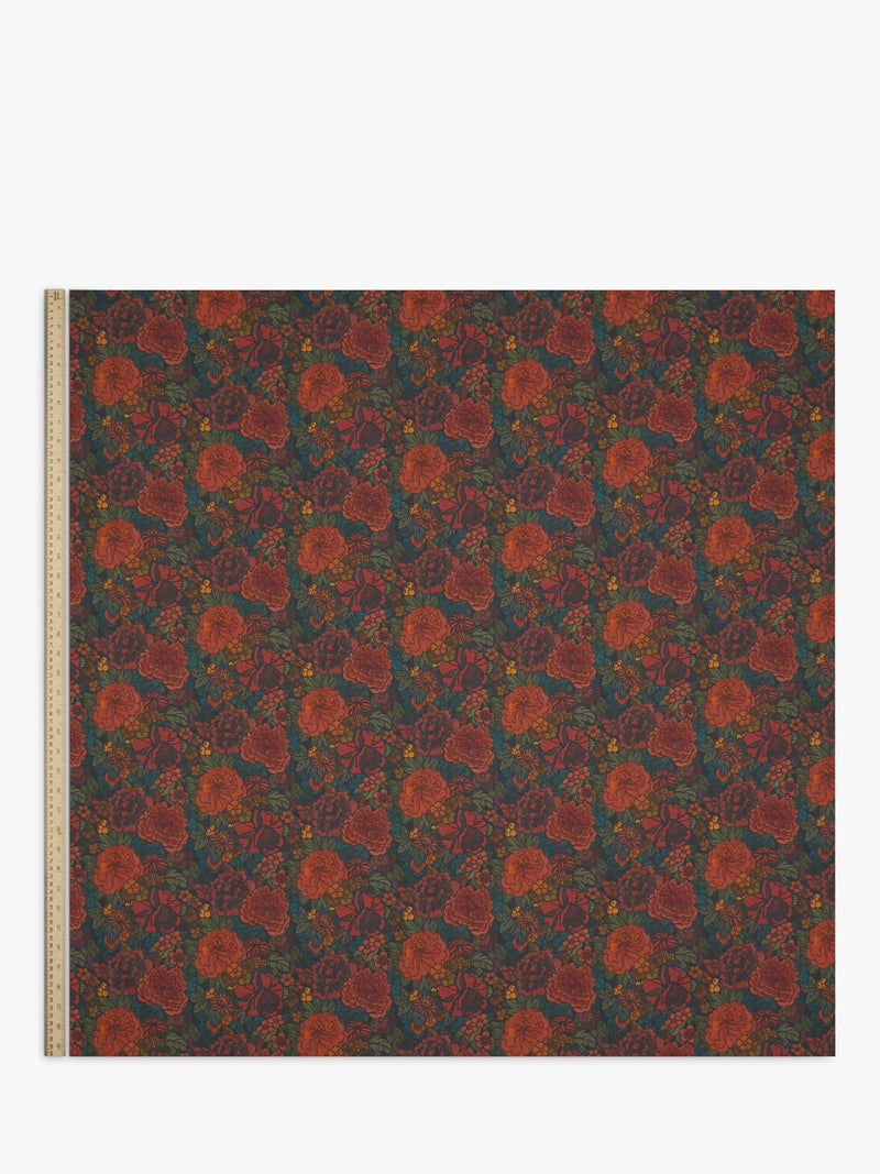 Liberty Fabrics Heritage Garden Tana Lawn fabric Multi (British brand)