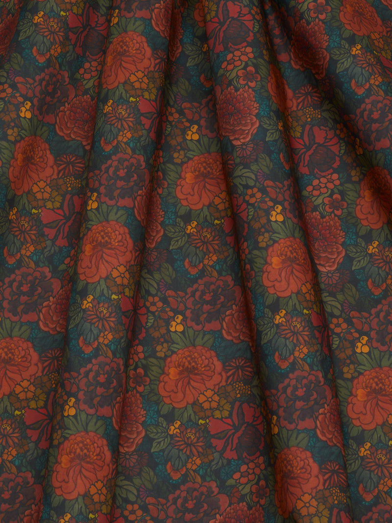 Liberty Fabrics Heritage Garden Tana Lawn fabric Multi (British brand)