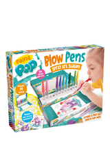 John Lewis Paint Pop Blow Pens Spray Art Station Colouring & Drawing Kit- Buy online at McGrocer
