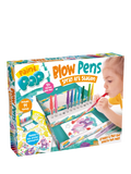 Paint Pop spray art station blow pens and stencils (British brand)