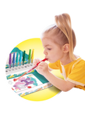 Paint Pop spray art station blow pens and stencils (British brand)