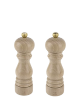 John Lewis Peugeot Paris u'Select Manual Adjustable Beech Wood Salt and Pepper Mills Set of 2 18cm Natural- Buy online at McGrocer