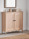 John Lewis Heritage bathroom double cupboard white wash (British brand)