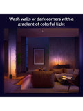 Philips Hue Signe Gradient Floor Lamp black pair, imported from the UK