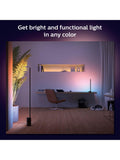 Philips Hue Signe Gradient Floor Lamp black pair, imported from the UK