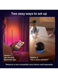 Philips Hue Signe Gradient Floor Lamp black pair, imported from the UK