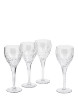 John Lewis Royal Doulton Highgate Cut Crystal Red Wine Glasses, Set of 4, 300ml- Buy online at McGrocer