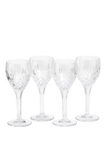 Royal Doulton Highgate cut crystal white wine glasses, UK version