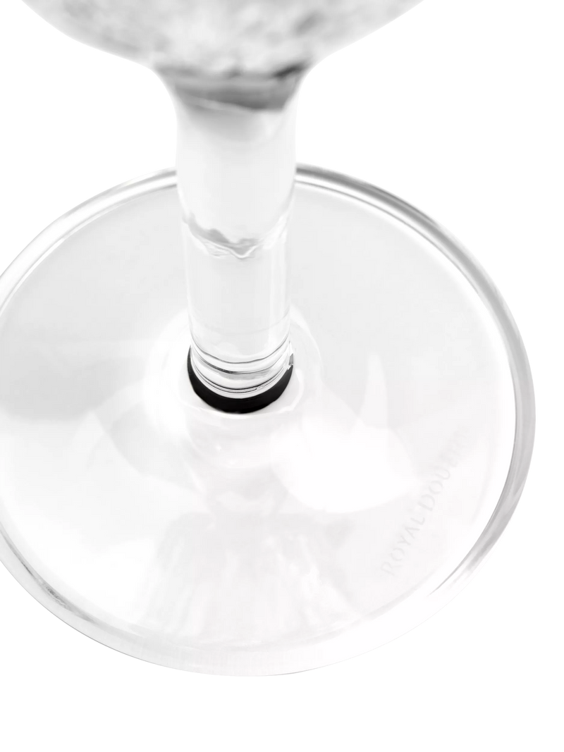 Royal Doulton Highgate cut crystal white wine glasses, UK version